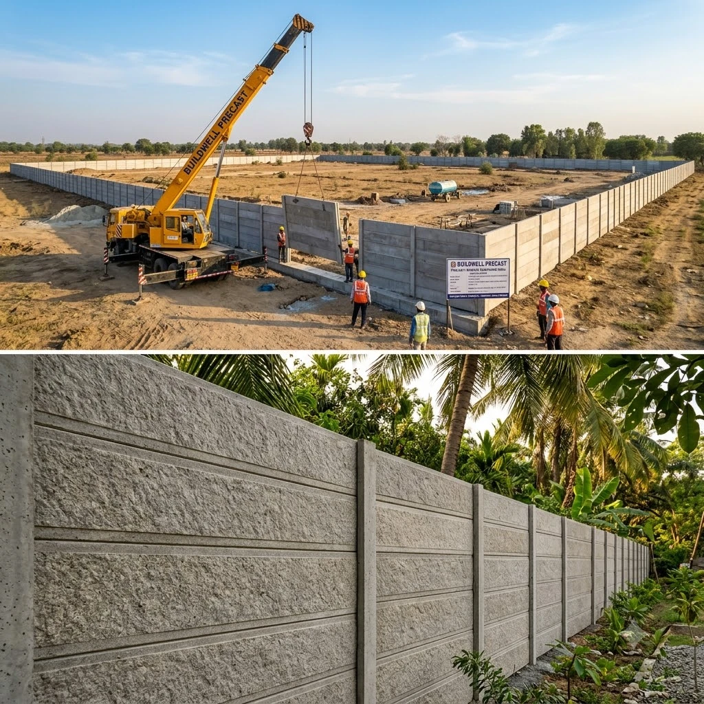 Compound Wall Construction - Image 4