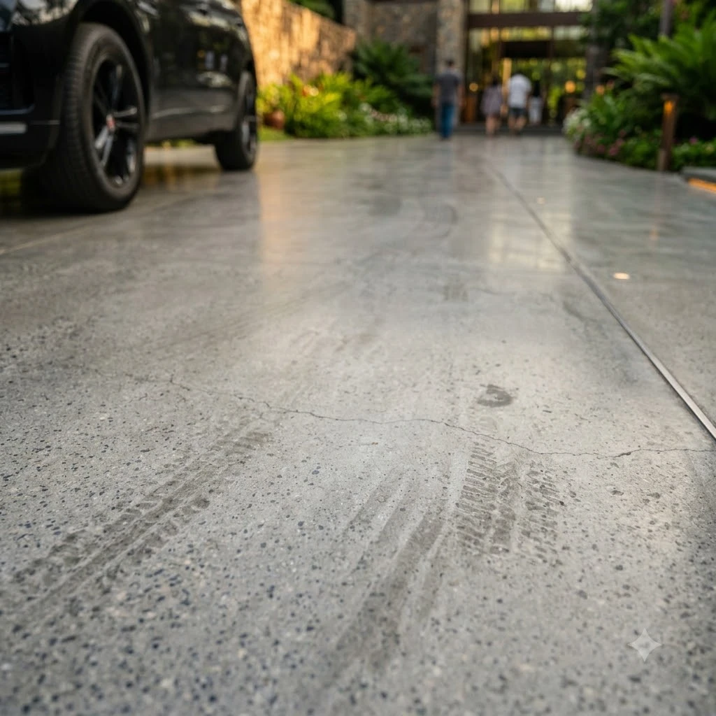 Nickel Grey Polished Concrete Flooring - Image 3