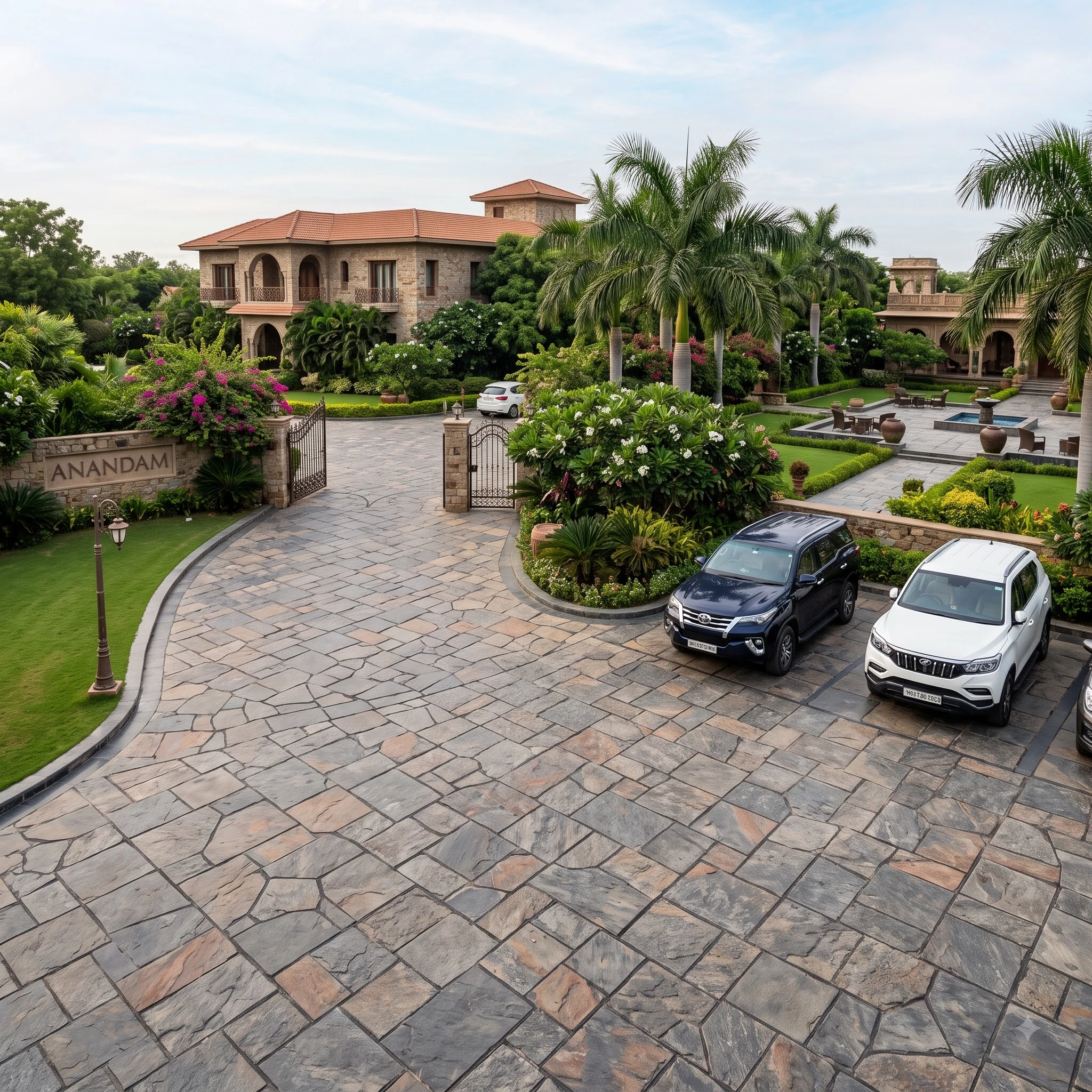 Ashlar Slate Concrete Flooring - Image 2
