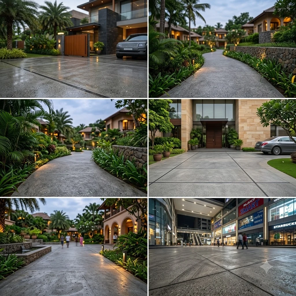 French Grey Concrete Flooring - Image 2