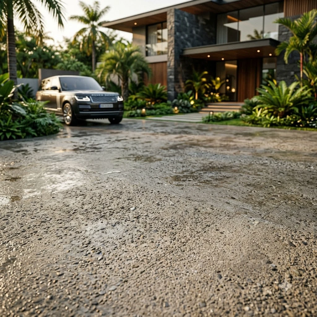 French Grey Concrete Flooring - Image 3