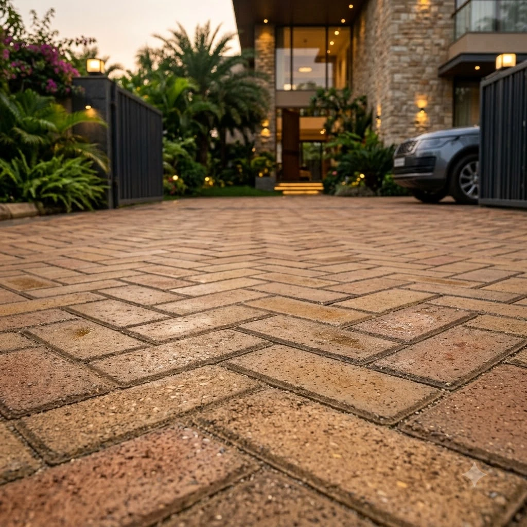 Herringbone Harvest Concrete Flooring - Image 3