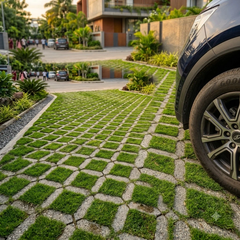 Grass Paver Blocks
