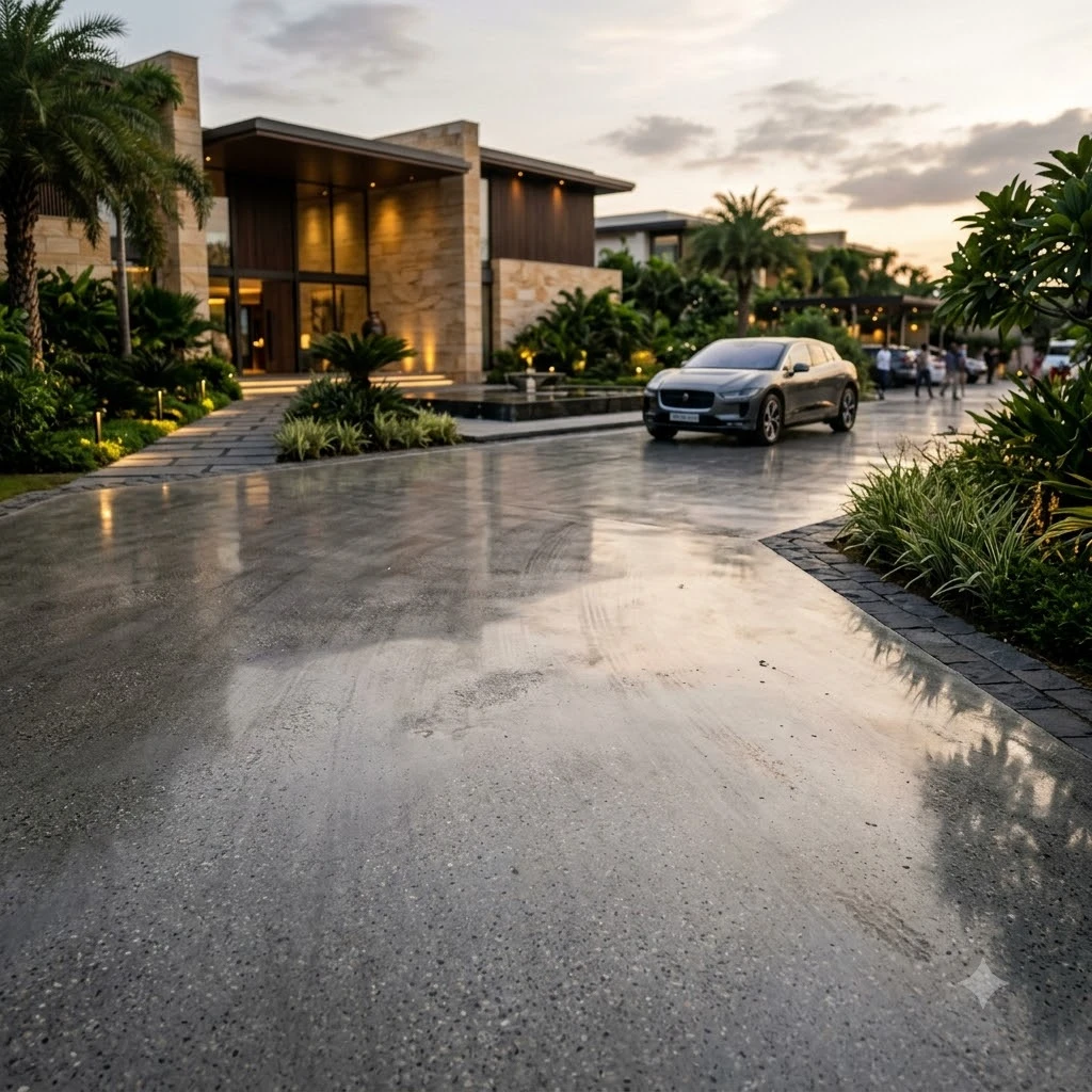 Nickel Grey Polished Concrete Flooring - Image 4