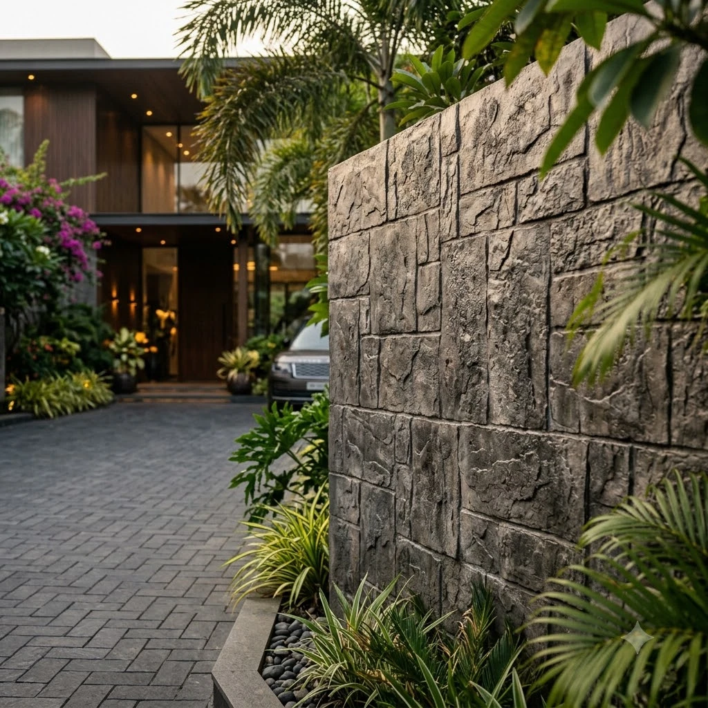 Vertical Stamping Concrete - Image 4