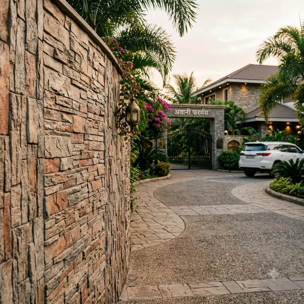 Vertical Stamping Concrete - Image 3