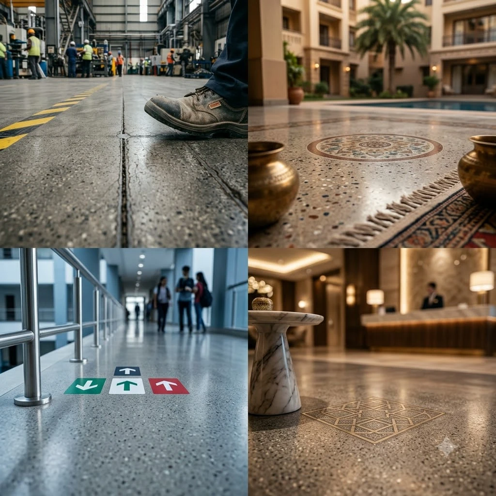 Mexican Tremix Concrete Flooring - Image 3